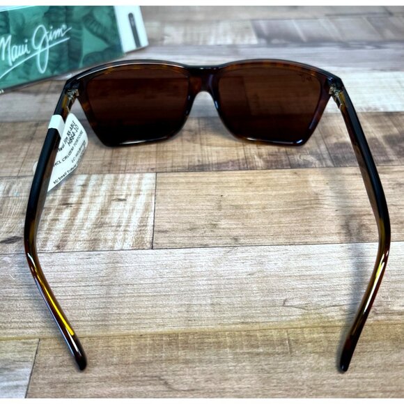 Maui Jim STG-BG H864-10 Cruzem Tortoise Sunglasses W/ HCL Bronze Lenses & Case - Picture 6 of 8